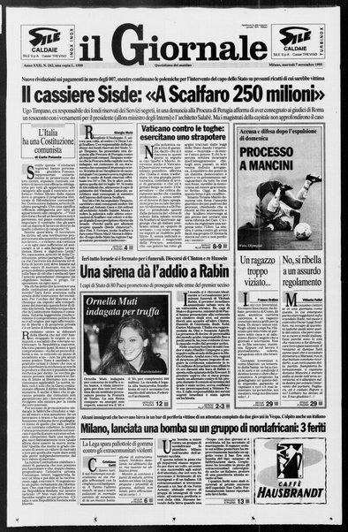 Il giornale : quotidiano del mattino